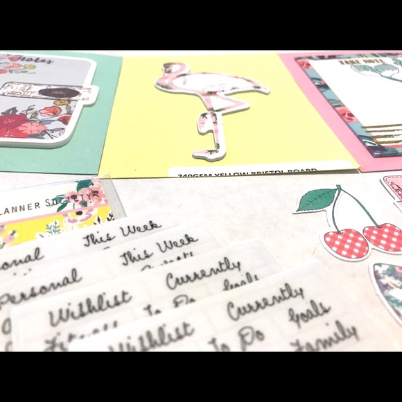 SOLD TPS Planner Society Tab Washi Note Die Cuts - Picture 7 of 8